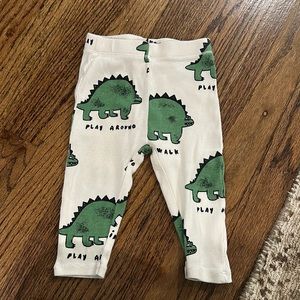 Zara baby dinosaur leggings